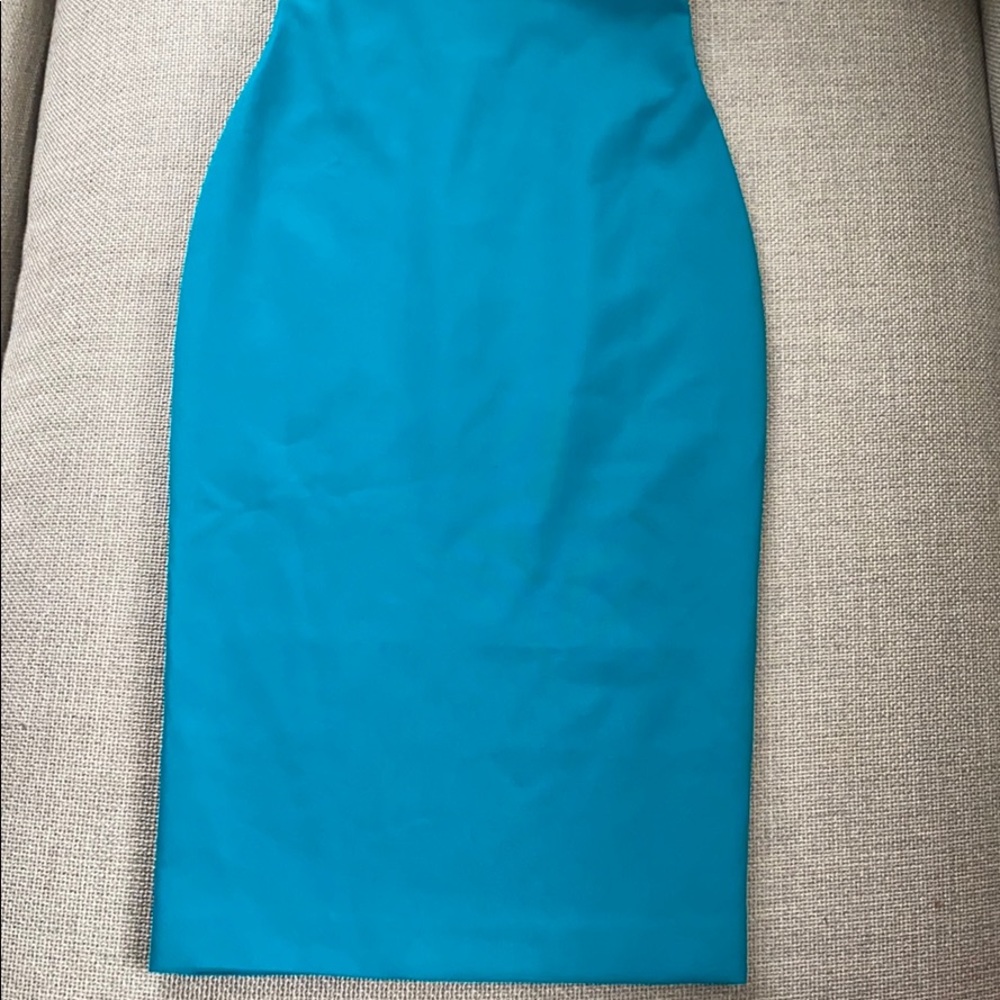 NWOT Likely Turquoise Sleeveless Sheath Dress Sz00 - Picture 3 of 8
